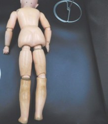 antique doll purple am 390 nude bk